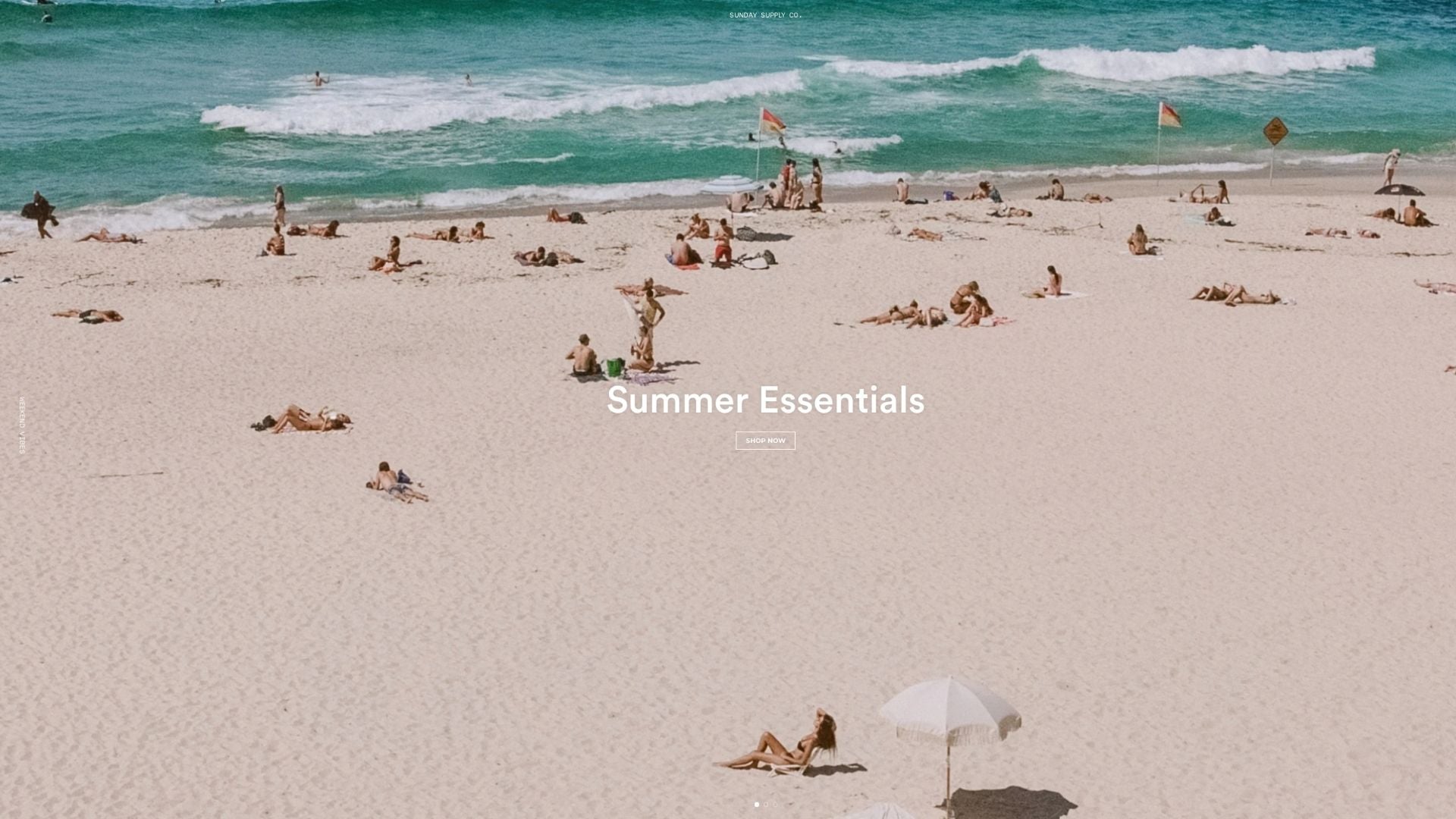 Sunday supply shopify store